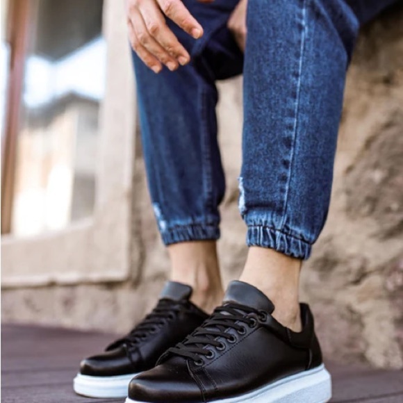 CHEKICH • CH153 CBT Estrella Men Sneaker Black Shoes Vegan Includes Apollo Box - Picture 4 of 8
